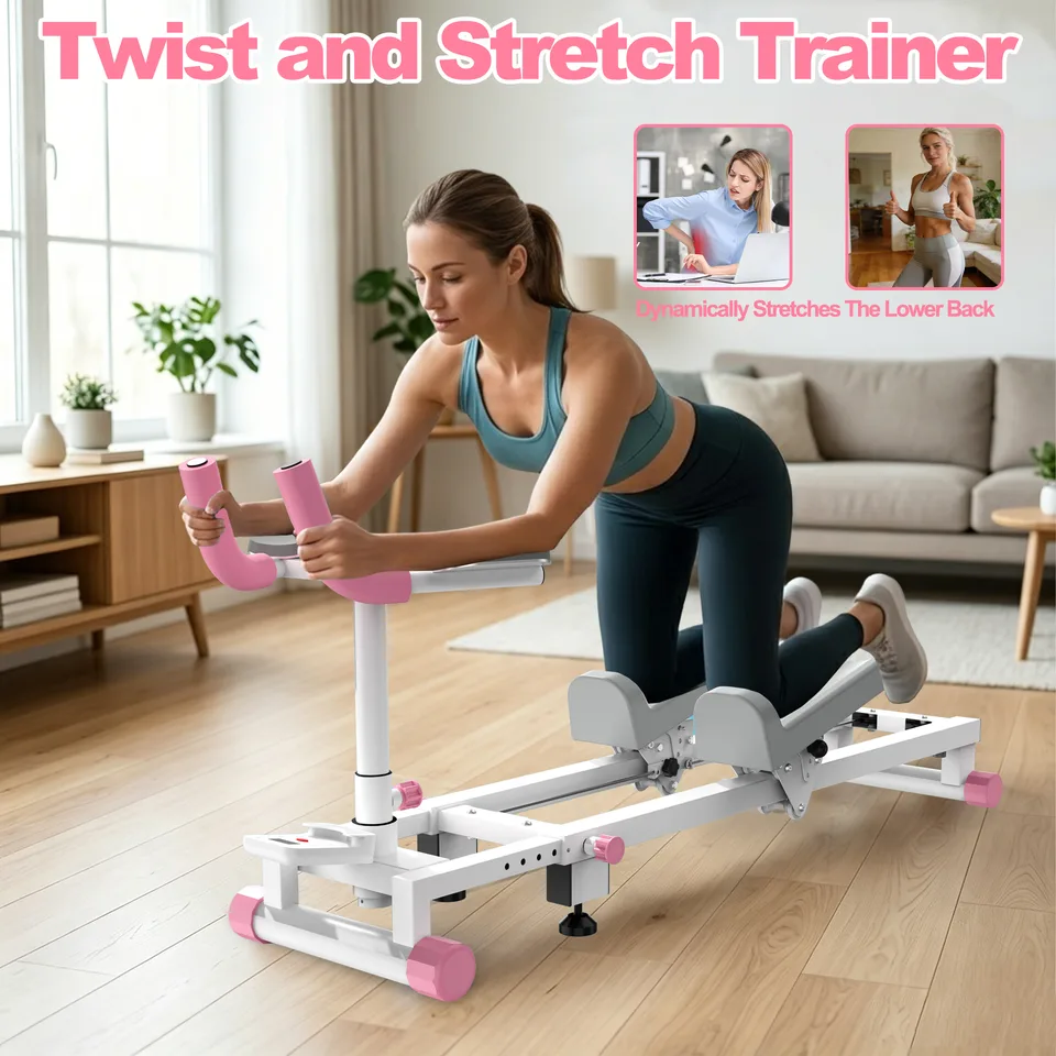 Crawl Spine Stretch Trainer, Spine Twist And Stretch Trainer, Core Training Equipment For Home Gym Office Daily Workout view 2