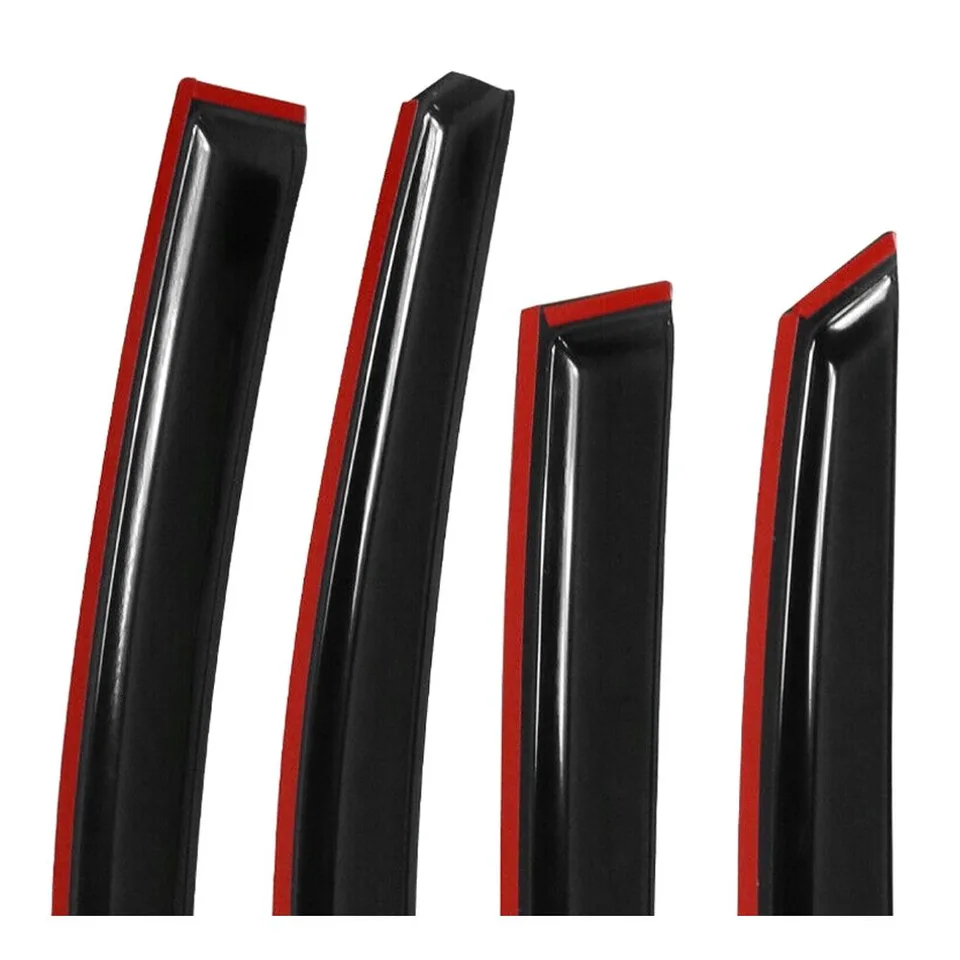 Ansicht 6 von Fits 13-19 N Issan Sentra Sedan Acrylic Window Visors Rain Sun Guard Deflector