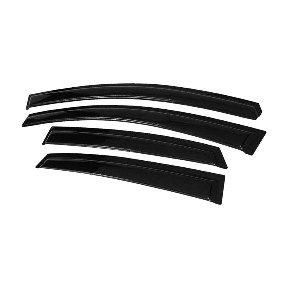 Ansicht 1 von Fits 13-19 N Issan Sentra Sedan Acrylic Window Visors Rain Sun Guard Deflector