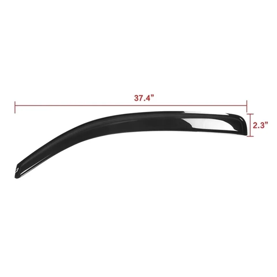 Ansicht 4 von Fits 05-15 T Oyota Tacoma Regular Cab Window Visors Rain Sun Guard 2pc