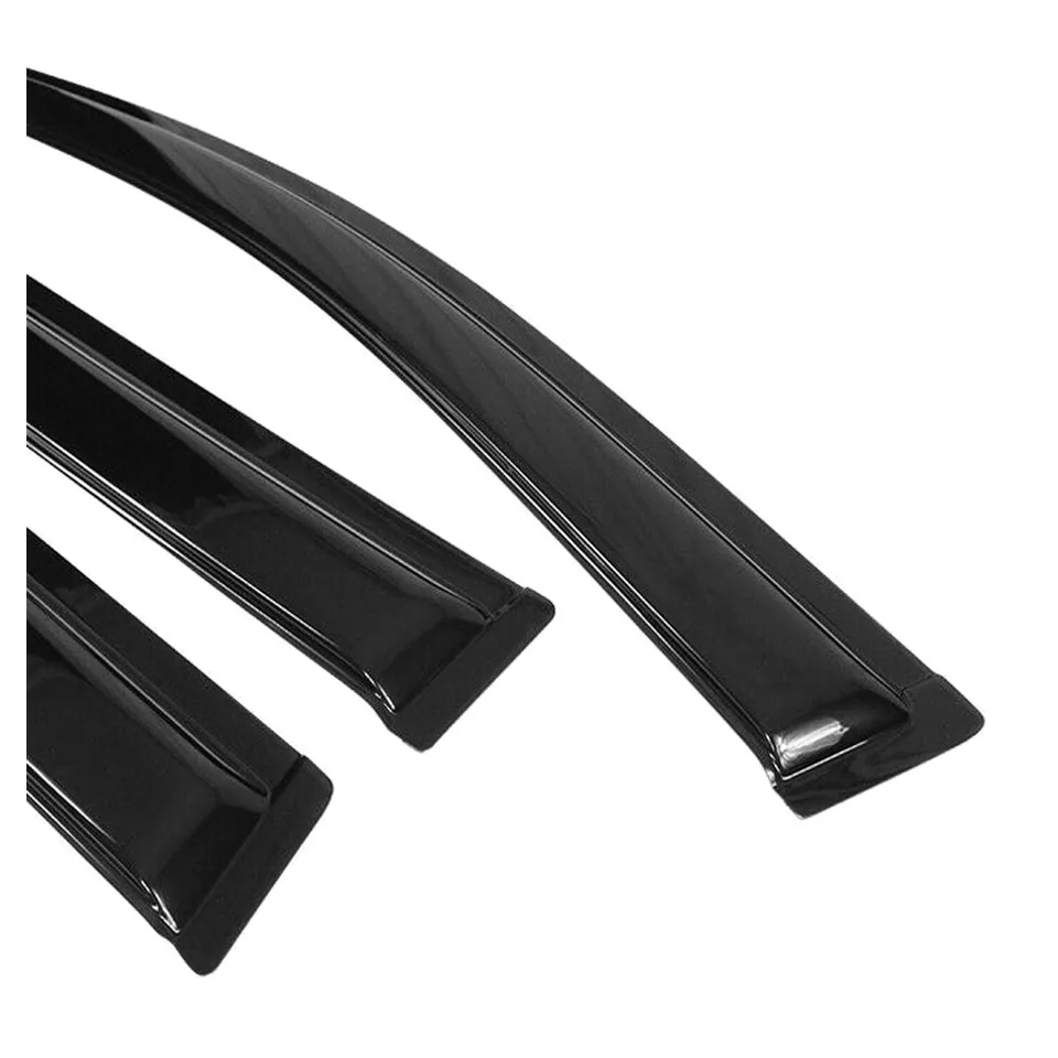 Ansicht 2 von Fits 04-10 T Oyota Sienna Acrylic 4PCS Side Window Visors Vent Sun Rain Guards