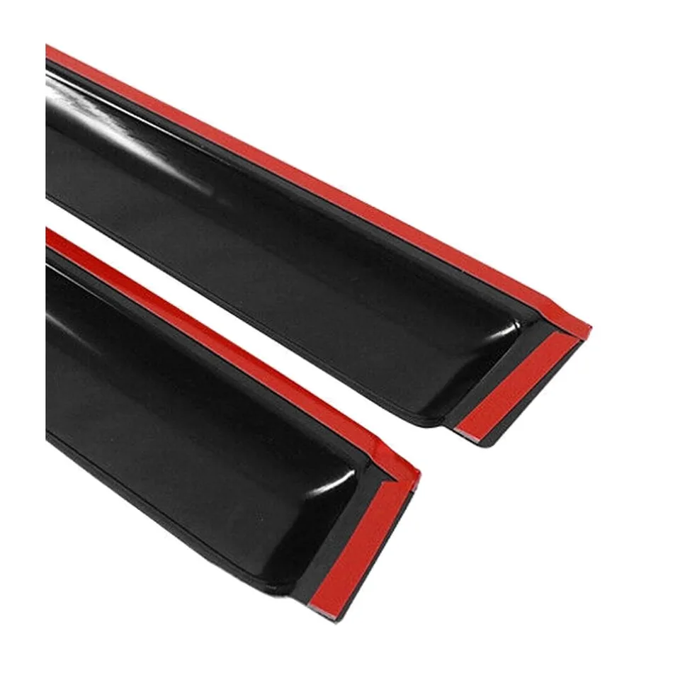 Ansicht 6 von Fits 04-10 T Oyota Sienna Acrylic 4PCS Side Window Visors Vent Sun Rain Guards