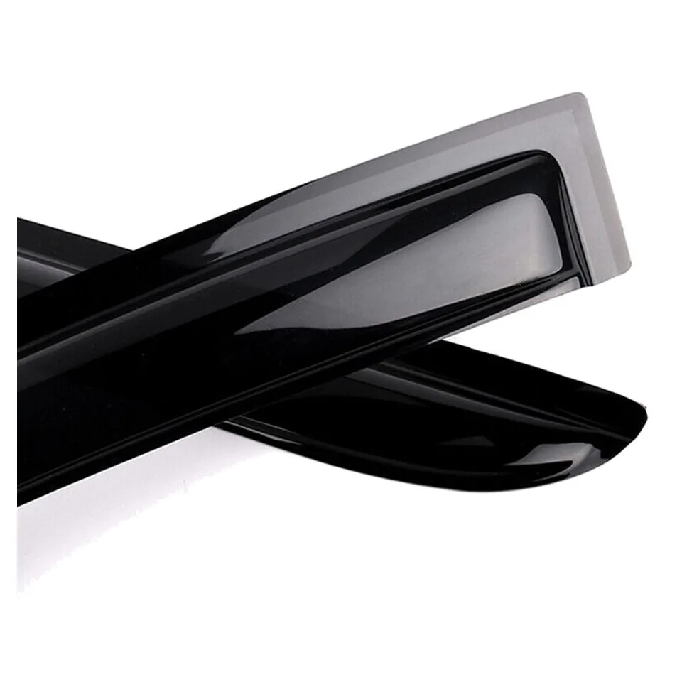 Vue 2 de Fits 05-10 H Onda Odyssey Smoke Acrylic Window Visors Rain Sun Guard Shade 4PCS