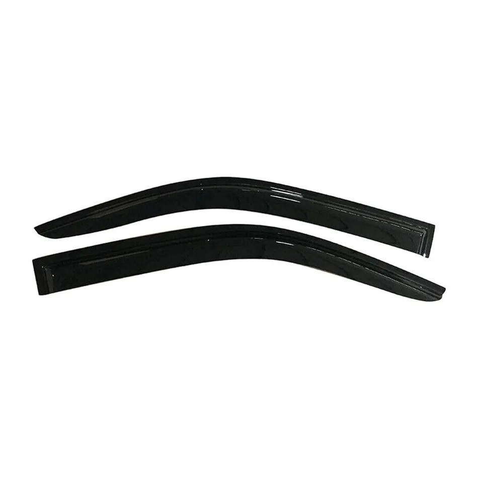 Ansicht 1 von Fits 05-20 N Issan Frontier Extended Cab Window Visor Sun Rain Vent Guard Acrylic