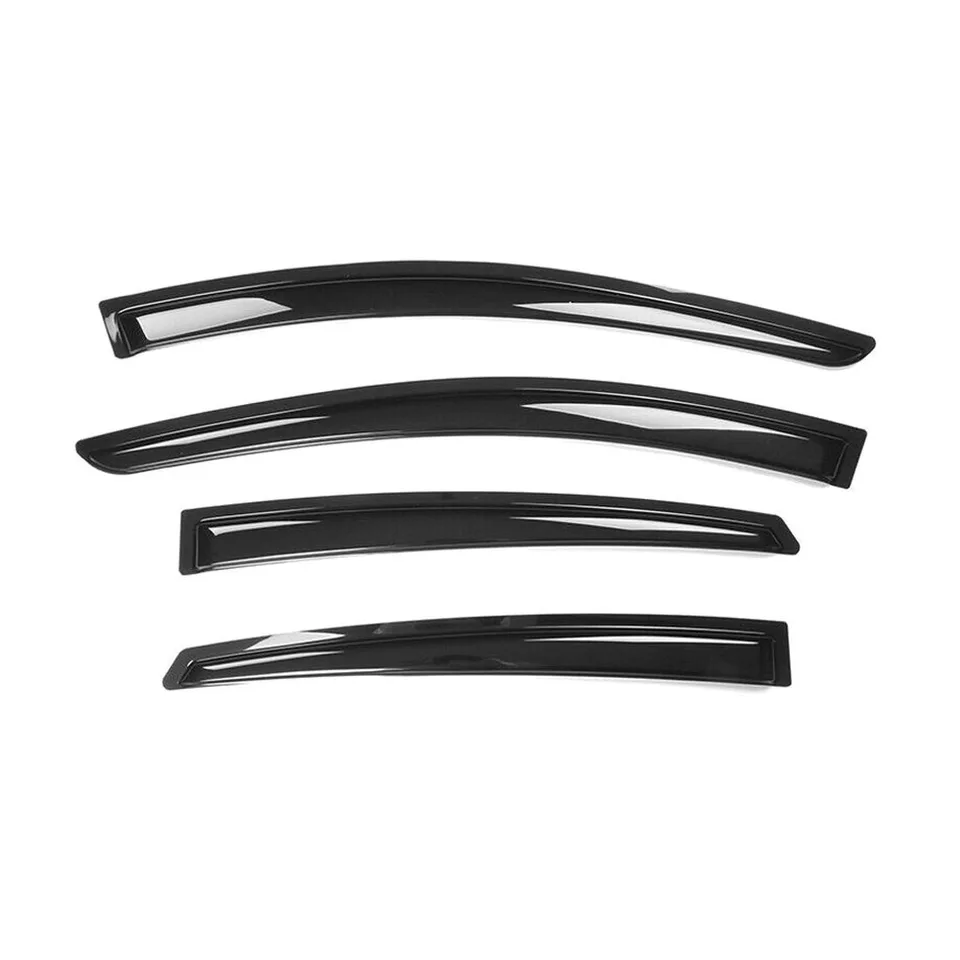 Weergave 1 van For 16-19 Volt For 16-19 Volt 4PCS Window Visors Rain Guard Deflector - Smoke