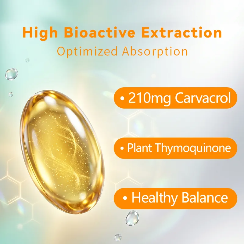 RELIERRE Oregano Oil Soft Capsules view 2