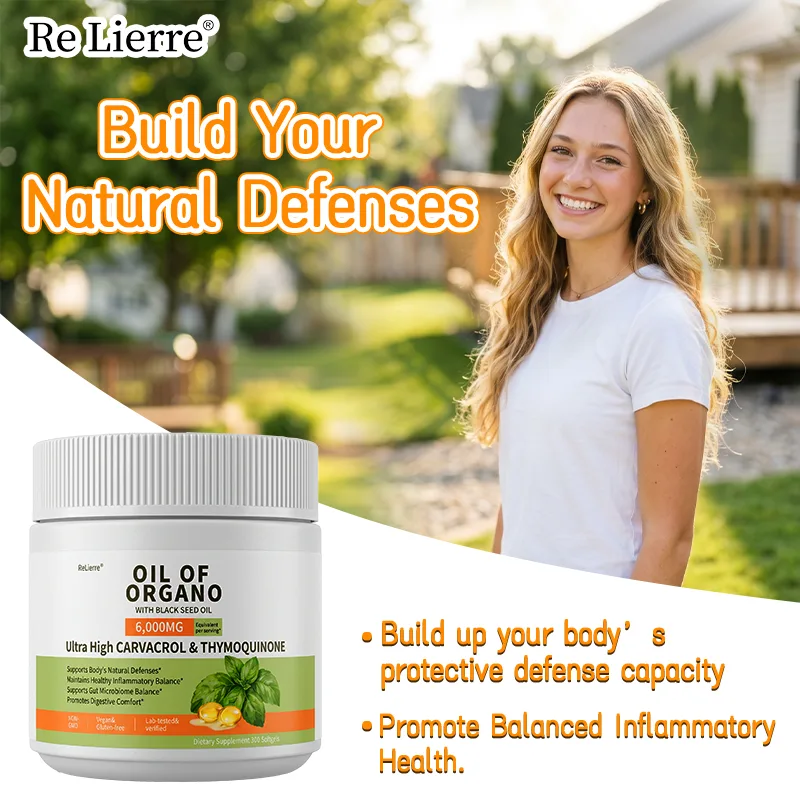 RELIERRE Oregano Oil Soft Capsules view 6