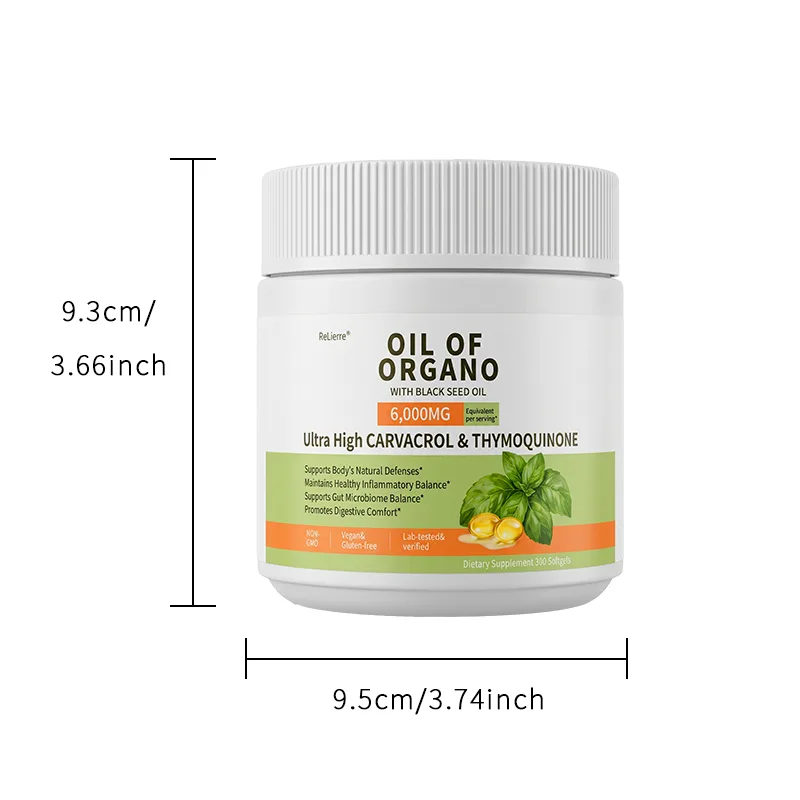 RELIERRE Oregano Oil Soft Capsules view 5