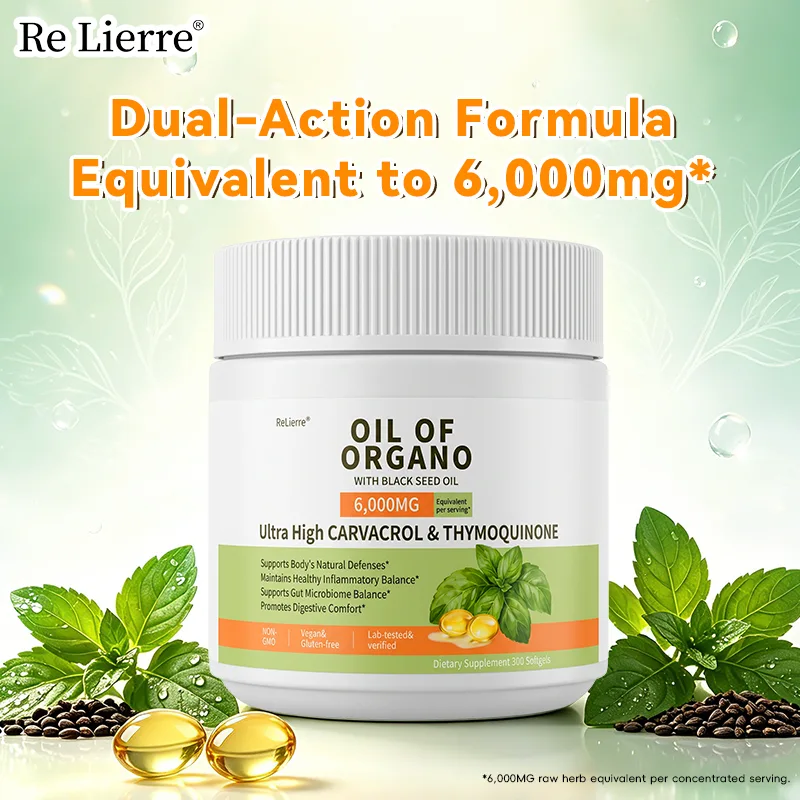 RELIERRE Oregano Oil Soft Capsules view 1