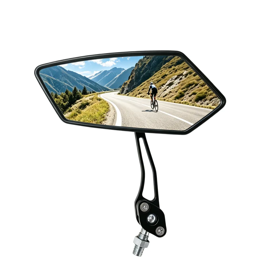 Bicycle Mirrors E-Bike Rearview Mirrors 1 Pair Right Left MTB City Bike Mirror Rotatable And Adjustable Wide Angle Rear View view 3