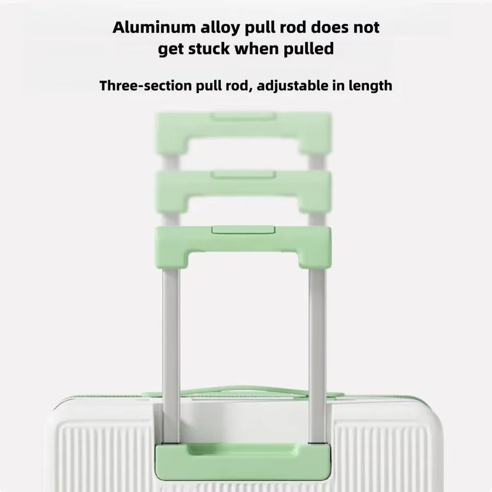 Only Supports Self Pickup Brand New 20 Inch Side Opening Small Luggage Compartment With Cup Holder, USB Port, Multifunctional Luggage view 9