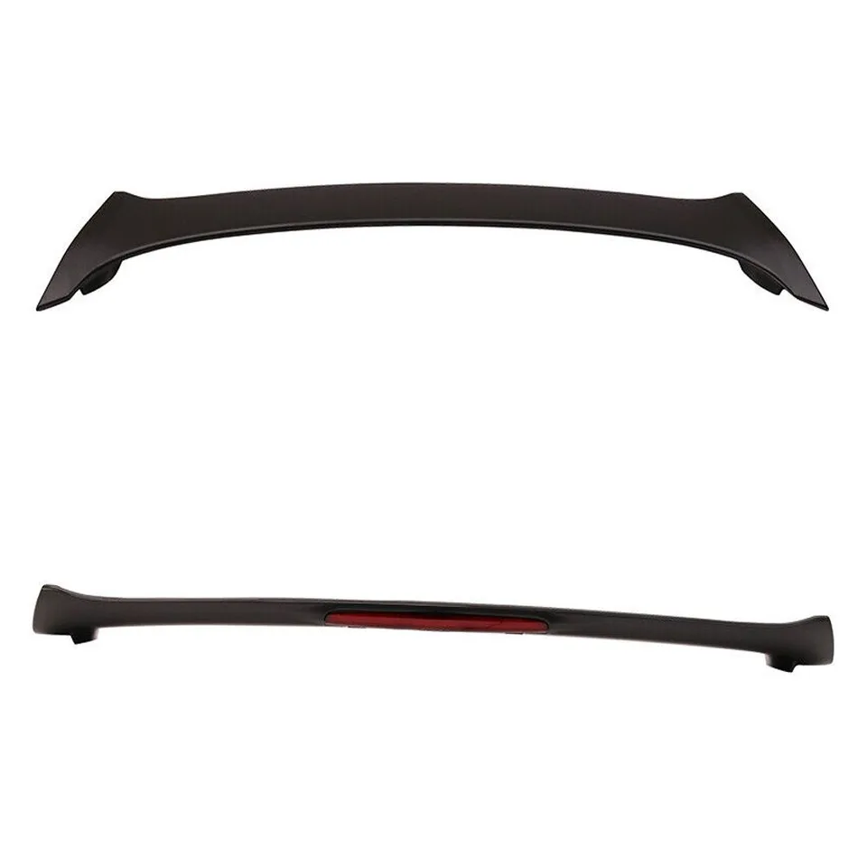 For H Onda 2006-2011 Civic Coupe 2Dr Rear Trunk Spoiler Wing W- LED 3rd Brake ABS view 2