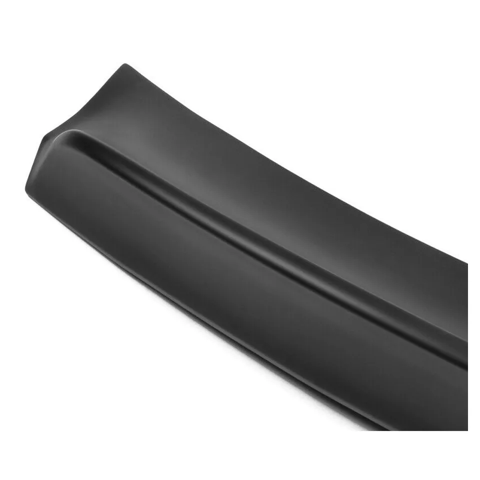 Fit 15-23 Mustang 2DR IKON Duckbill Style Rear Trunk Spoiler Wing Matte Black PP view 4