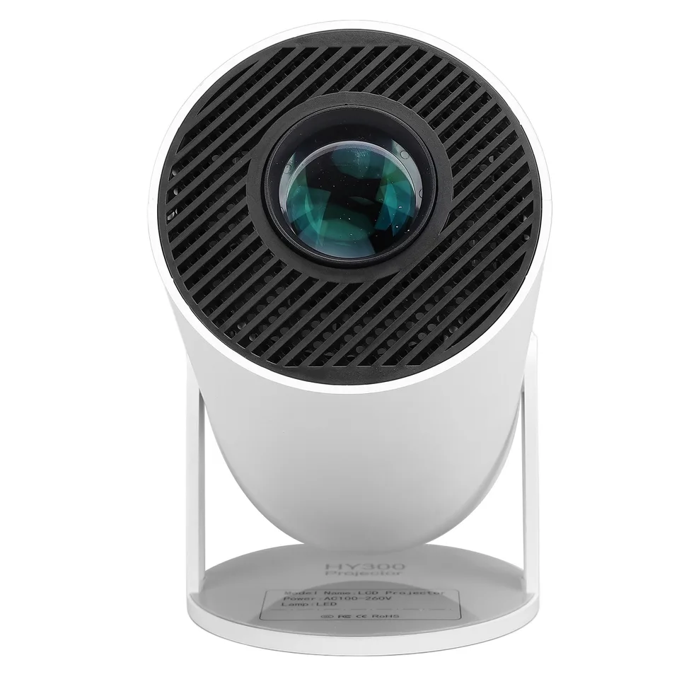 5G Wi Fi Bluetooth Projector 180 Degree Rotation FHD 1080P 1G RAM 8G ROM Portable Movie Projector For Android 11.0 100‐240V US Plug view 4