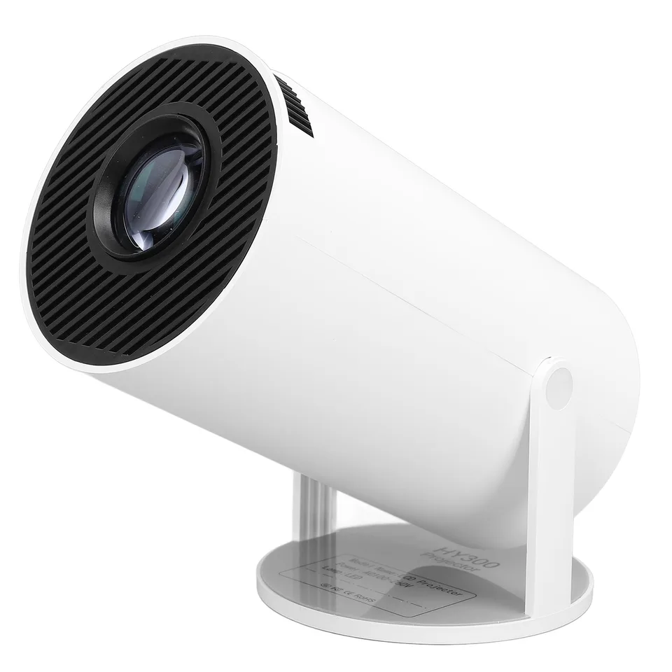 5G Wi Fi Bluetooth Projector 180 Degree Rotation FHD 1080P 1G RAM 8G ROM Portable Movie Projector For Android 11.0 100‐240V US Plug view 3