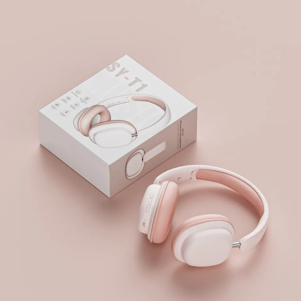 Wireless Headset Gaming BT5.3 Headphone Mic 3.5mm 20 Hours Foldable Earphone view 4