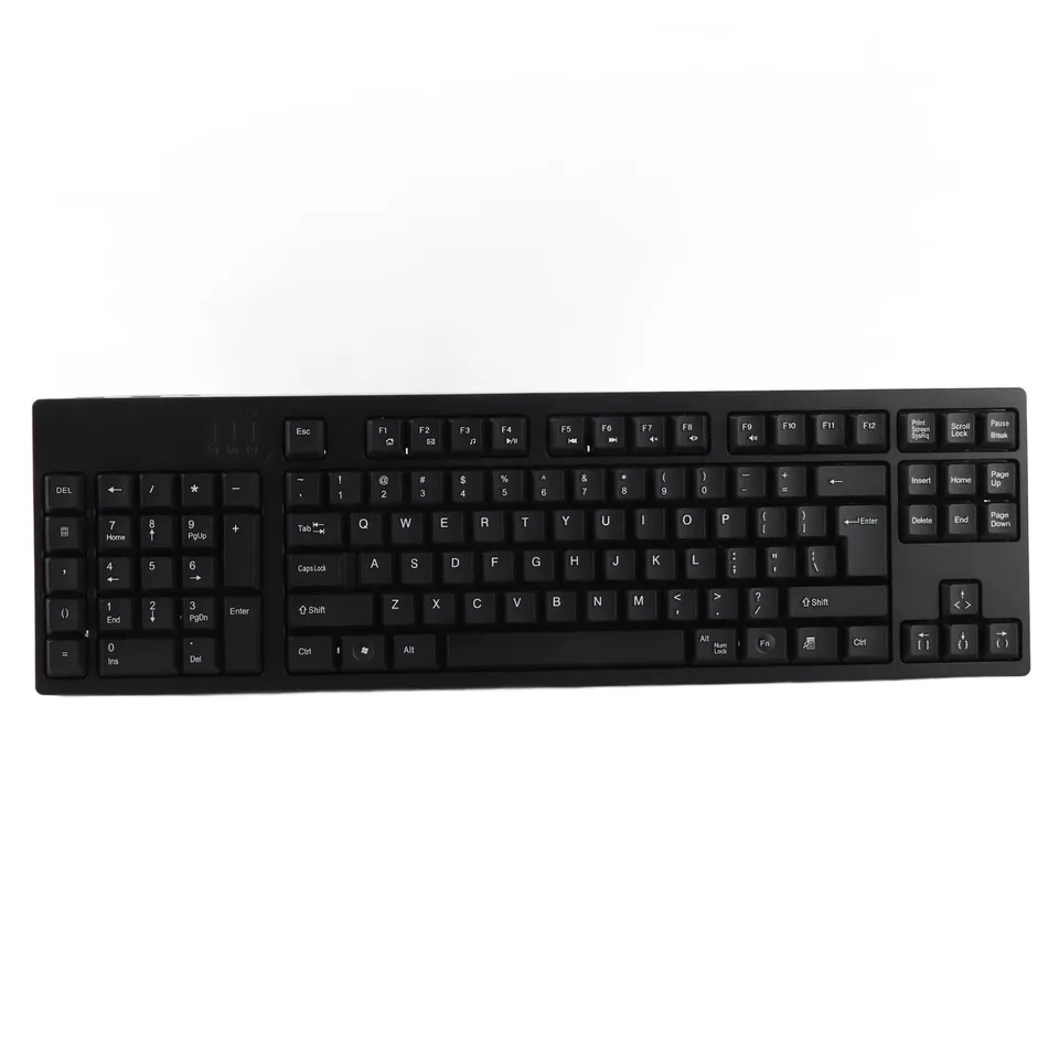 Left Handed Keyboard Ergonomic Full Size Dual USB Interface 109 Keys Keyboard For Computer Laptop view 1