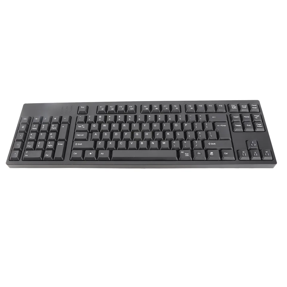 Left Handed Keyboard Ergonomic Full Size Dual USB Interface 109 Keys Keyboard For Computer Laptop view 2