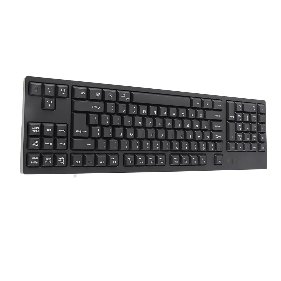 Left Handed Keyboard Ergonomic Full Size Dual USB Interface 109 Keys Keyboard For Computer Laptop view 3