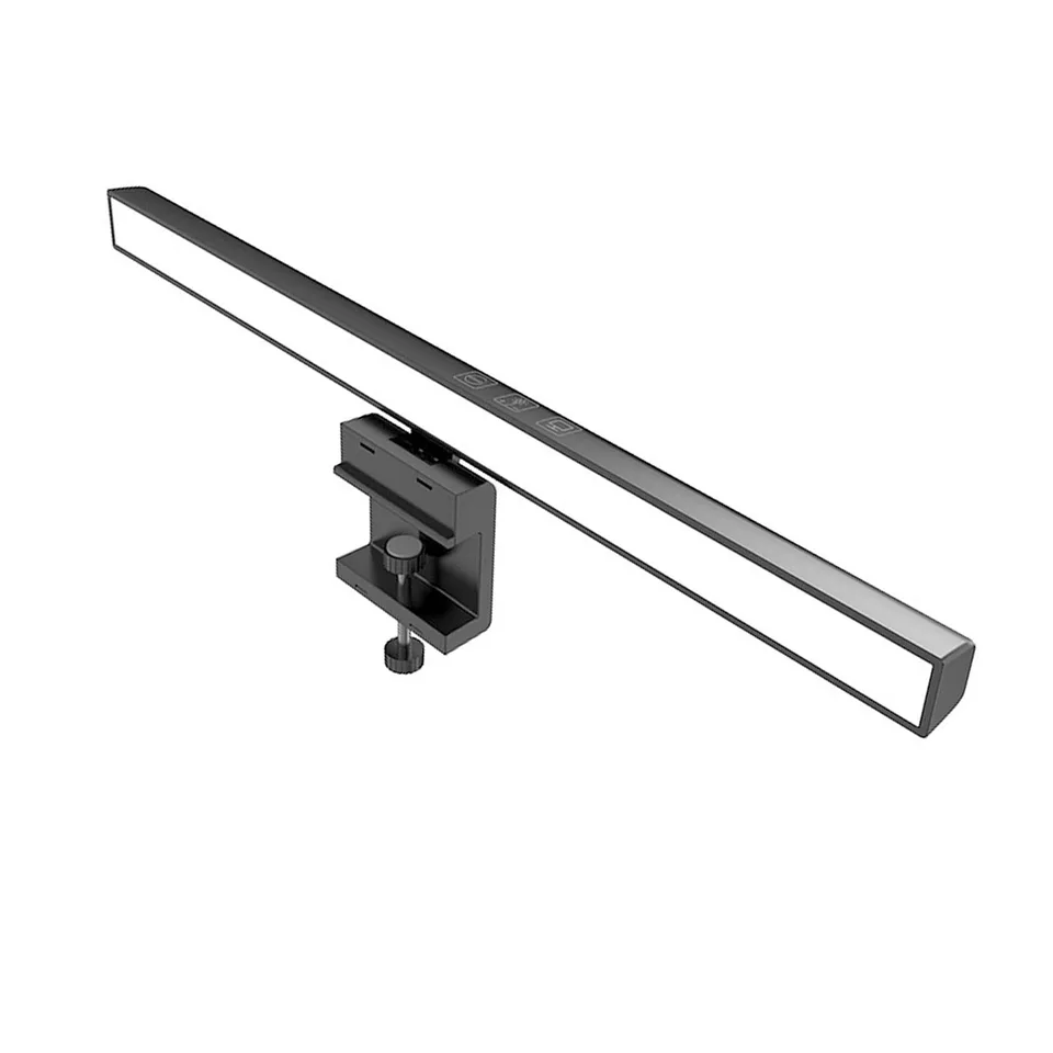 Computer Monitor Light LED Screen Bar USB Powered Dimmable 3 Color Temperature Modes Touch Control For Desktop view 5