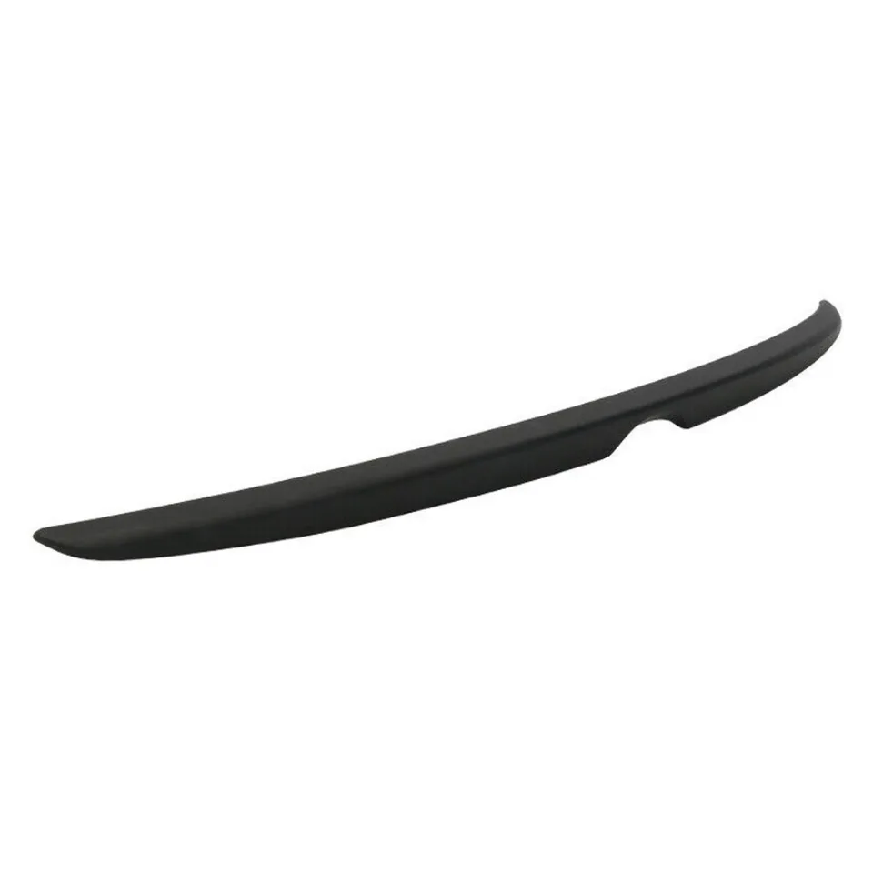 For Mazda 14-18 Mazda 3 4DR Flush Style Rear Trunk Lip Spoiler Wing Matte Black