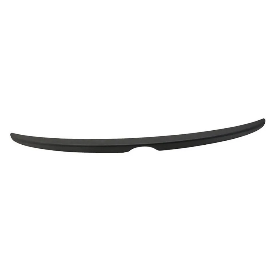 For Mazda 14-18 Mazda 3 4DR Flush Style Rear Trunk Lip Spoiler Wing Matte Black view 3