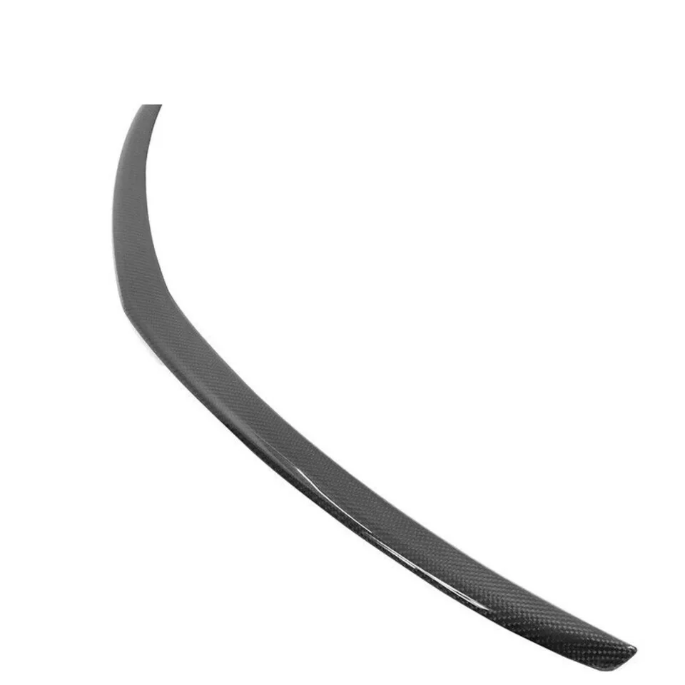 M Ercedes C207 W207 Coupe 2 Dr Carbon Fiber Trunk Lip Spoiler view 6