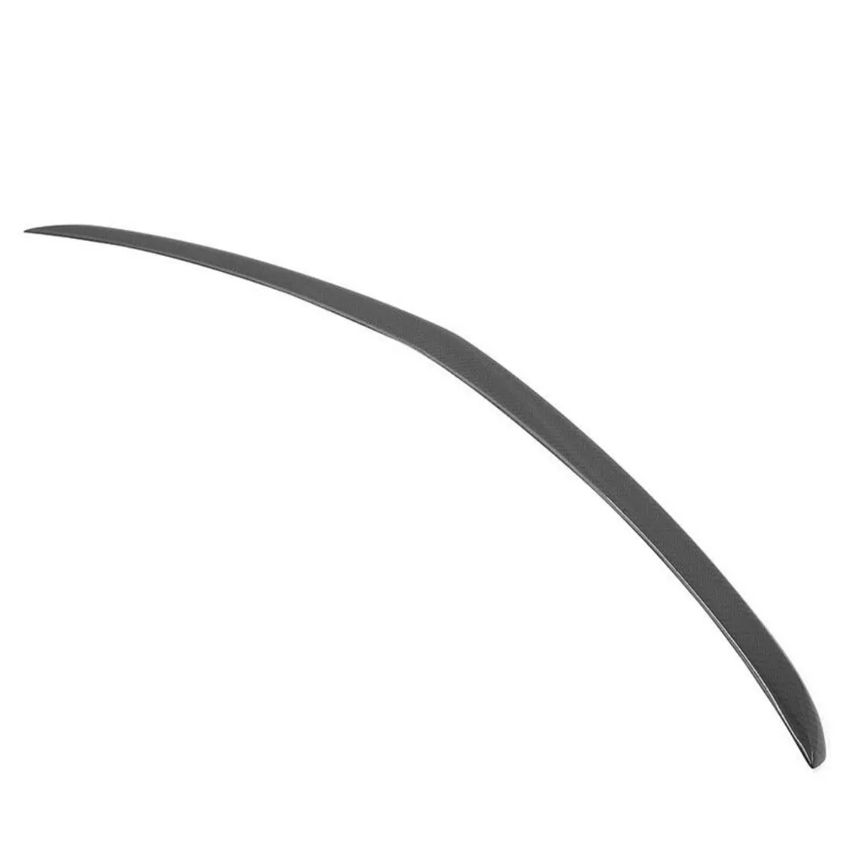 M Ercedes C207 W207 Coupe 2 Dr Carbon Fiber Trunk Lip Spoiler view 2