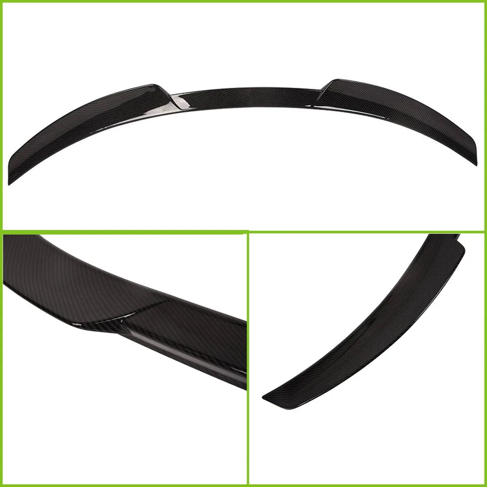 Sedan 4 Dr Carbon Fiber Look Rear Trunk Spoiler Wing view 2