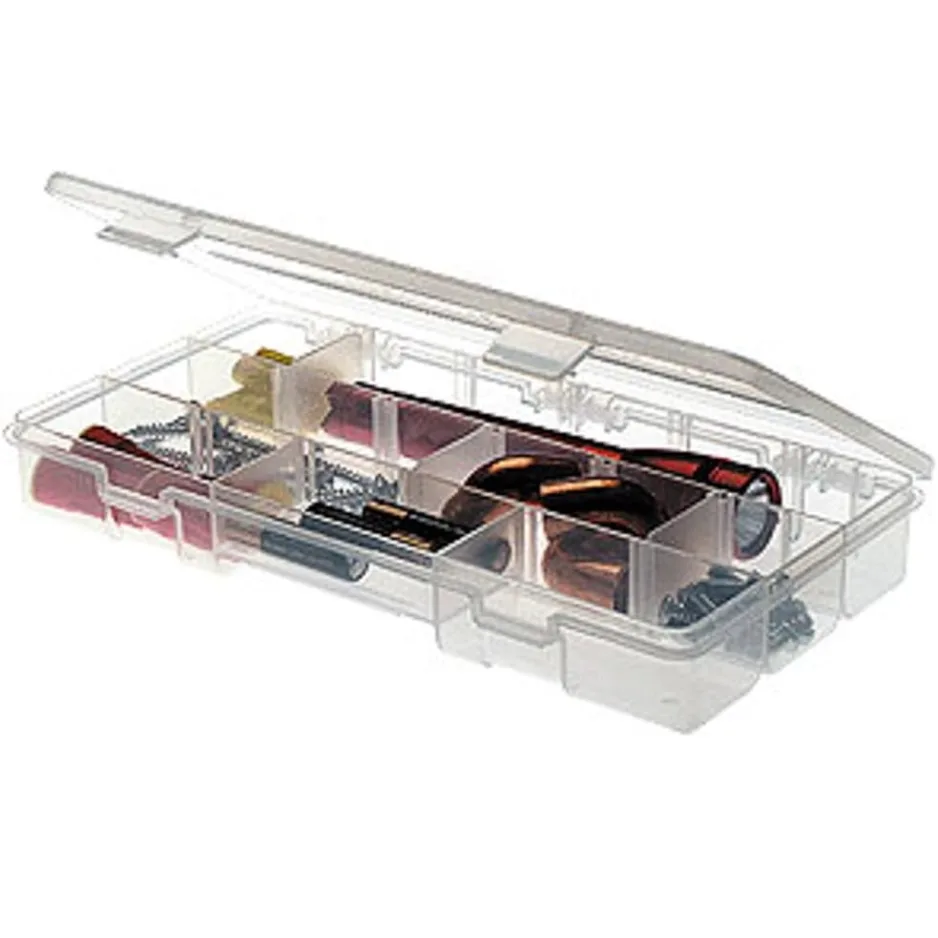 Plano Stowaway Utility Box With Adjustable Dividers Clear Small Parts And Tackle Organizer 9 Inch view 4