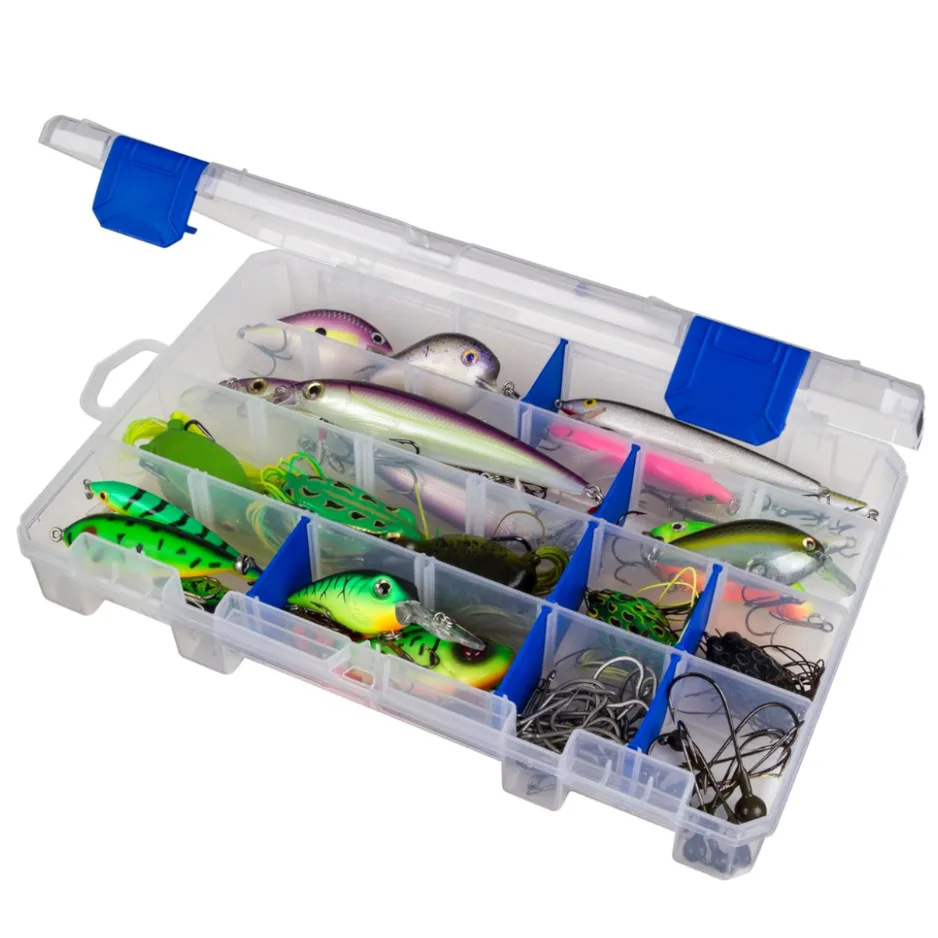 Plano Stowaway Utility Box With Adjustable Dividers Clear Small Parts And Tackle Organizer 9 Inch view 3