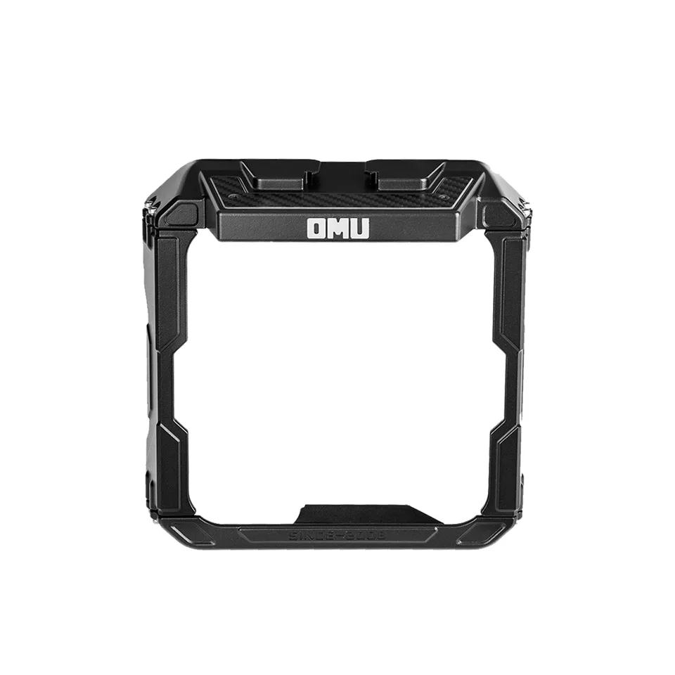 OMU Genesis Series Aluminum Rearview Mirror Rain Shield Frame For 2018+ Jeep Wrangler JL & 2020+ Jeep Wrangler Gladiator JT with Action view 7