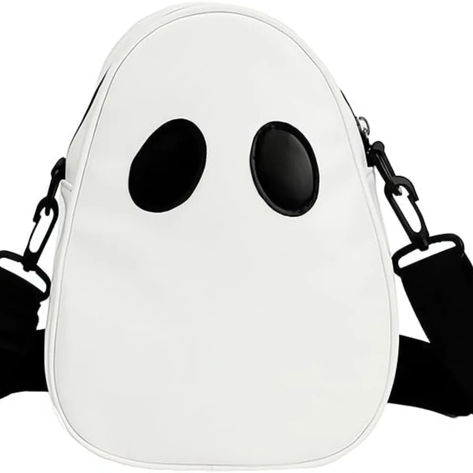 1 Pcs Halloween Cute Ghost Purse PU Leather Crossbody Bag Shoulder Bag For Women's Spooky Trick Treat view 1