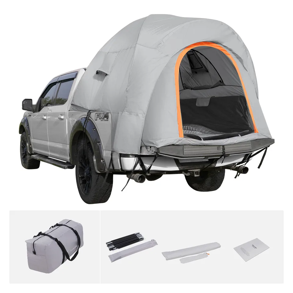 8'x8' SUV Camping Tent, Double Layer PU2000mm Waterproof Rear Tailgate Tent, 6-8 Person Large Capacity Van Hatch Tent With Rain Layer & view 1