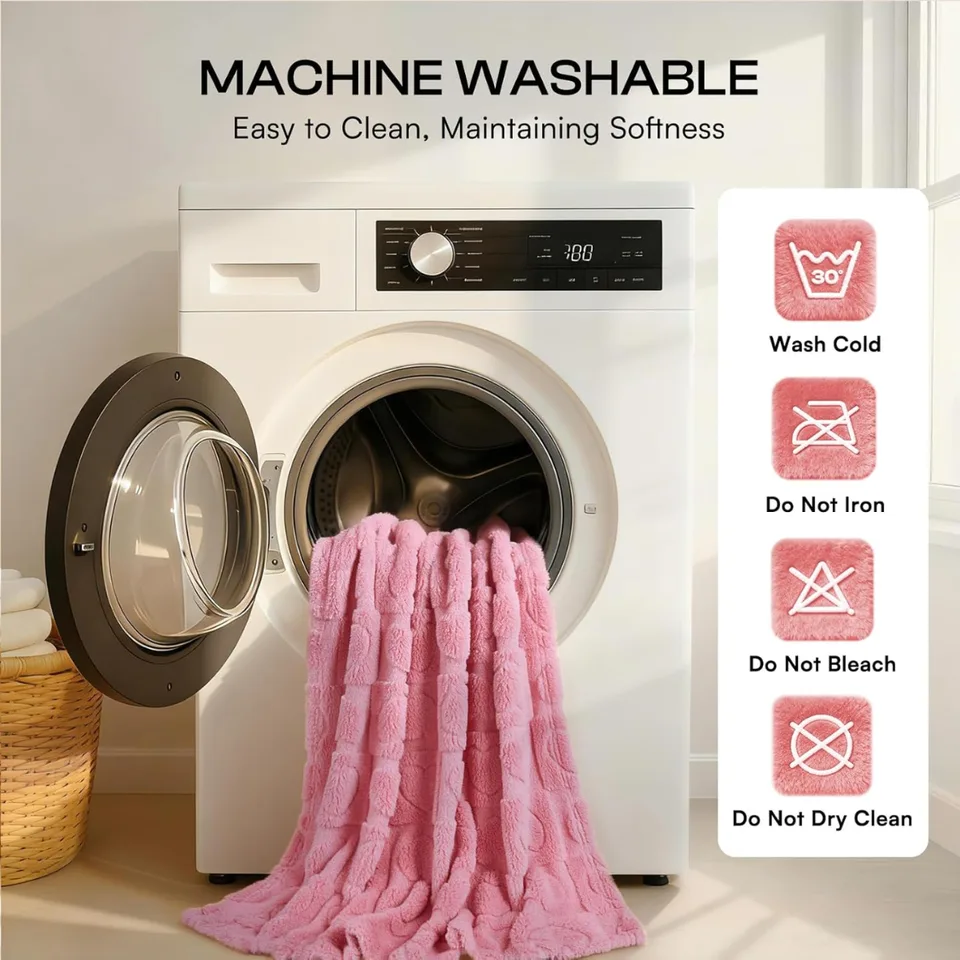 Small Dog Blanket Washable Pet Bed Cover Soft Fluffy Puppy Blanket With Premium Fleece 300GSM Cozy Calming Cat Blankets For Indoor Cats view 4