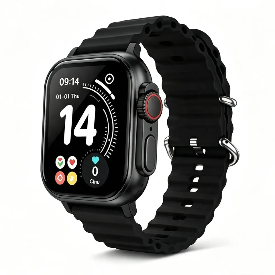 Ten-in-One Smart Watch Set With Wireless Earbuds, Multiple Watch Bands, Magnetic Charger & Protective Case, All-in-One Fitness Smartwatch view 6