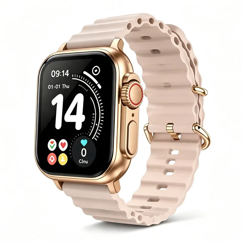 Ten-in-One Smart Watch Set With Wireless Earbuds, Multiple Watch Bands, Magnetic Charger & Protective Case, All-in-One Fitness Smartwatch view 8