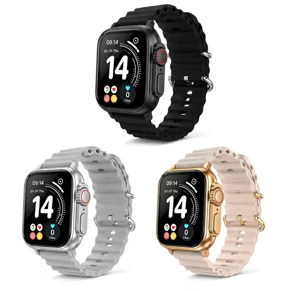 Ten-in-One Smart Watch Set With Wireless Earbuds, Multiple Watch Bands, Magnetic Charger & Protective Case, All-in-One Fitness Smartwatch view 4