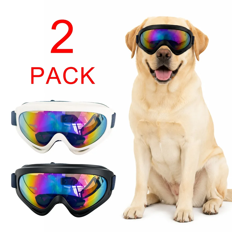 Dog Sunglasses Pet Goggles For Small Dogs Anti-Uv Glasses Eye Protect Windproof view 4