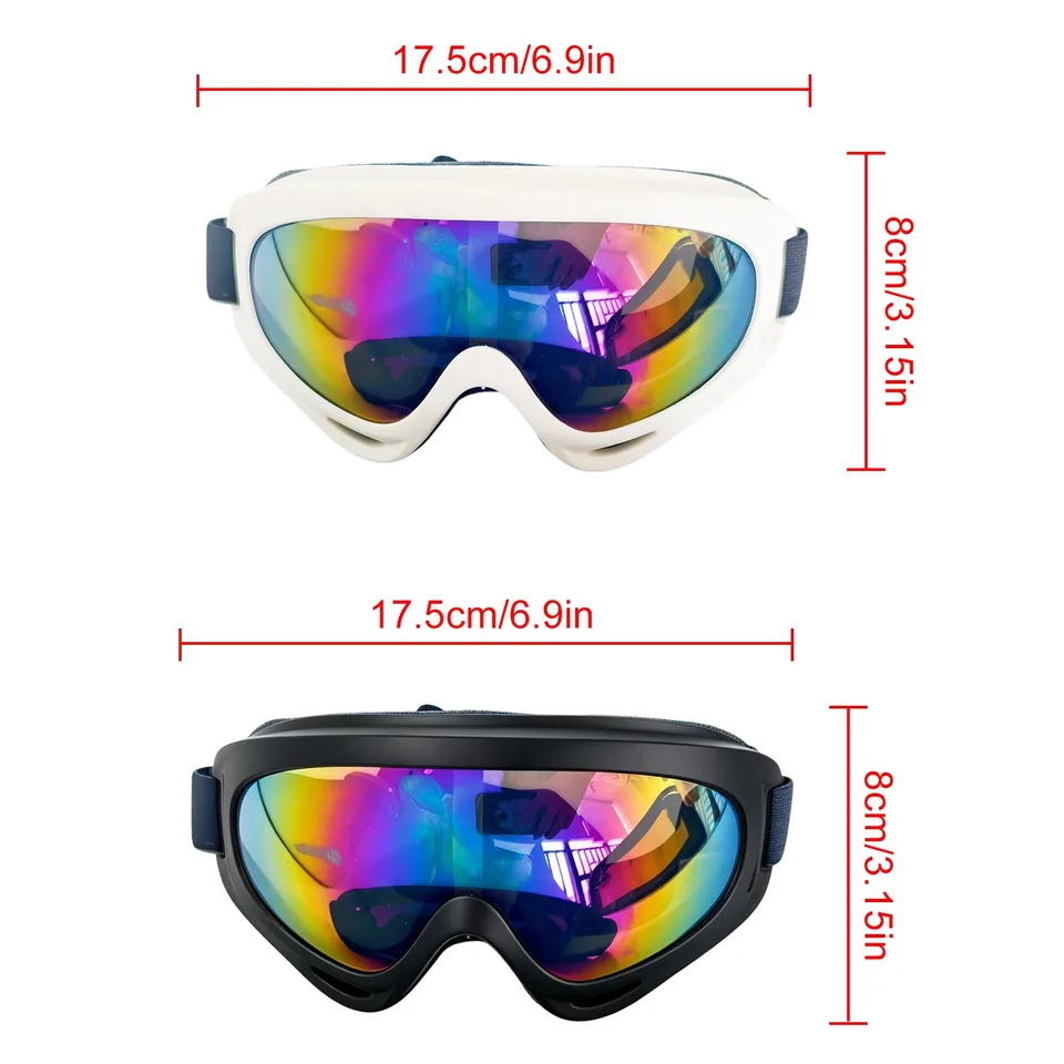Dog Sunglasses Pet Goggles For Small Dogs Anti-Uv Glasses Eye Protect Windproof view 2