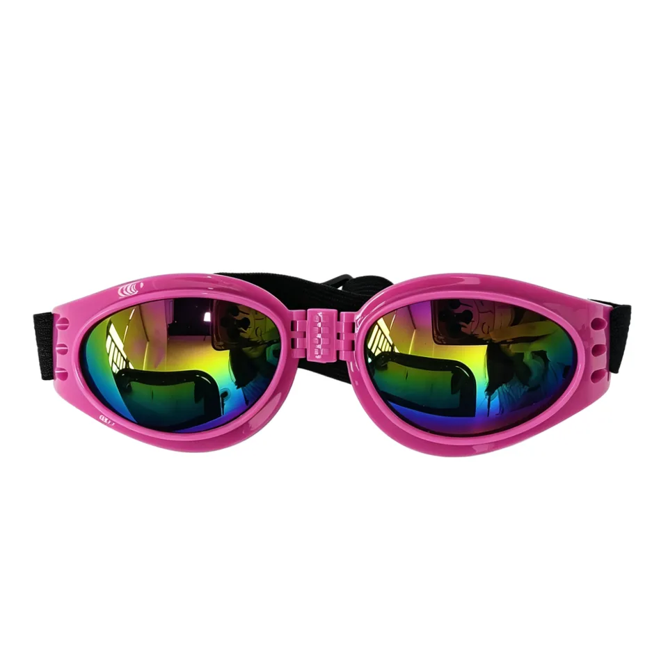 Pet Protection Small Doggles Dog Sunglasses Pet Goggles UV Sun Glasses Eye Wear Adjustable view 2