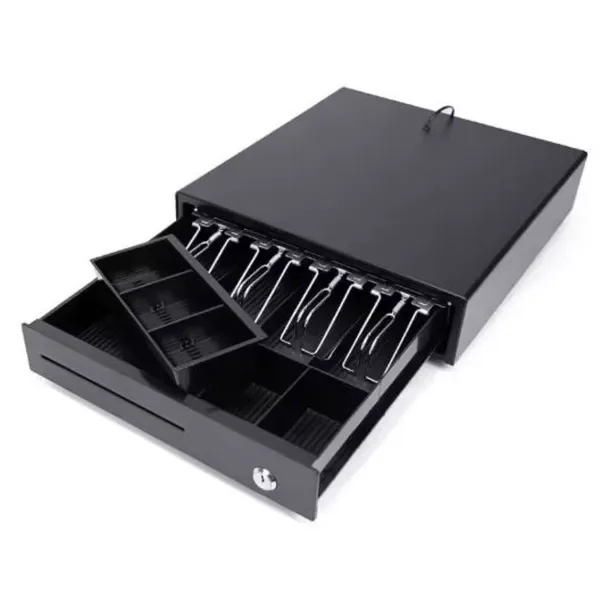 Ansicht 4 von Electrically Opening Cash Drawer, Space-Saving Money Drawer With Coin & Banknote Tray