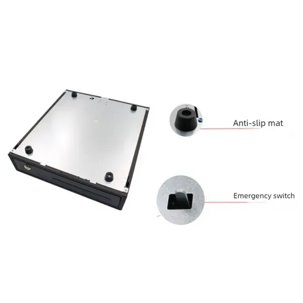 Ansicht 2 von Electrically Opening Cash Drawer, Space-Saving Money Drawer With Coin & Banknote Tray