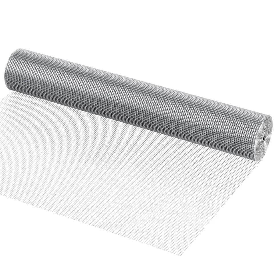 Weergave 1 van Hardware Cloth 1/4 Inch 36 Inch X 50 Ft 23 Gauge Chicken Wire Fence, Hot-Dip Galvanized After Welding Metal Wire Mesh Roll, Garden Plant