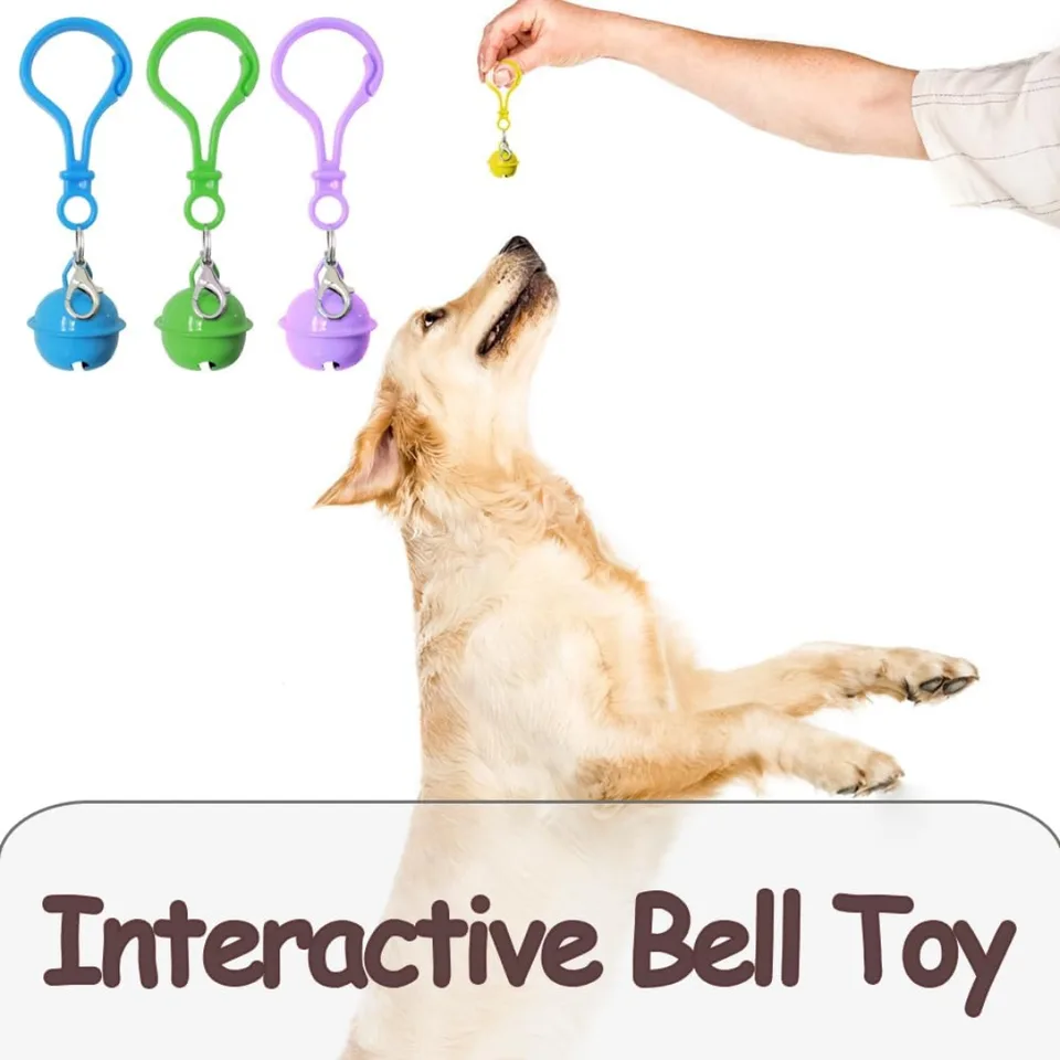 Pet Bells For Collars, 6pcs Dog Bells Cat Bells Multi Color Dog Collar Charms Pet Pendant Accessories With Clasps view 2