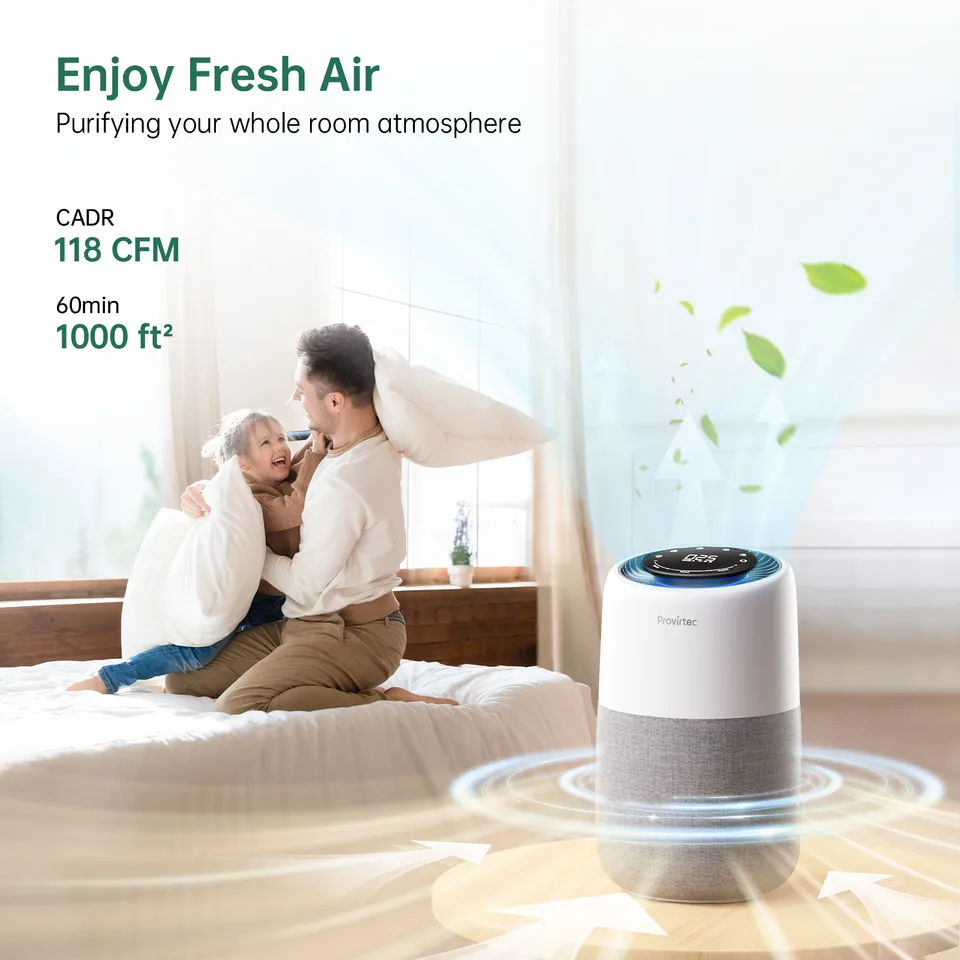 Ansicht 9 von Air Purifer For Home Allergies And Pets Hai Smokers In Bedroom Pet Ai Purifer Enhanced Activated Carbon Grile Ai Ntake For Hair Odor Dander