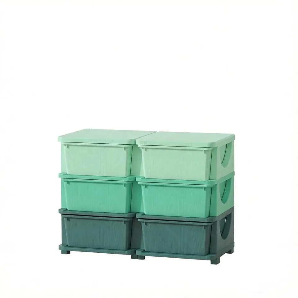 Space-Saving Vertical Drawer Unit,Multi-Tier Toy Organizer,Storage Drawers,Storage Tower view 10