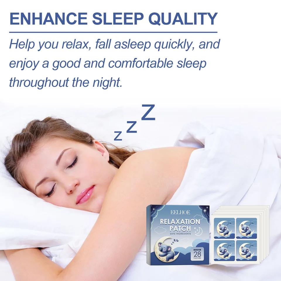 EELHOE Relaxation Patch, Sleep Patches To Help You Fall Asleep Faster At Night And Protect Your Sleep Quality view 15