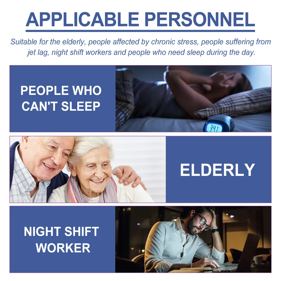 EELHOE Relaxation Patch, Sleep Patches To Help You Fall Asleep Faster At Night And Protect Your Sleep Quality view 11