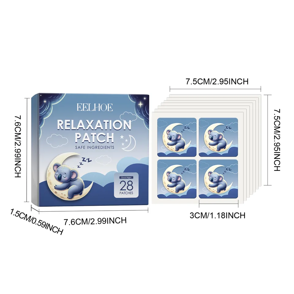 EELHOE Relaxation Patch, Sleep Patches To Help You Fall Asleep Faster At Night And Protect Your Sleep Quality view 13